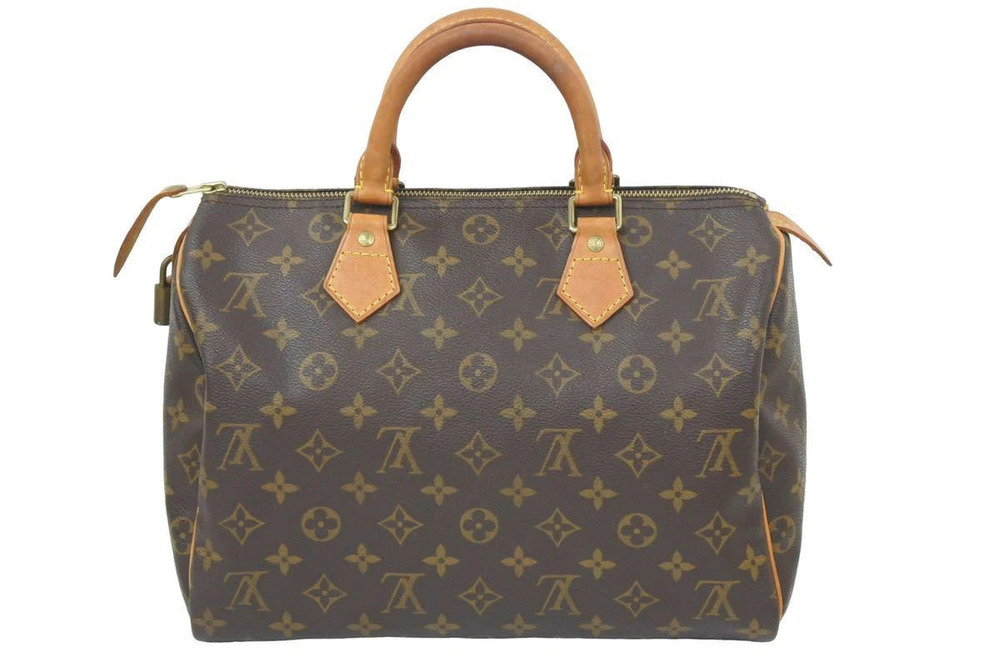Louis Vuitton Handbag Boston Monogram Bag Speedy Brown